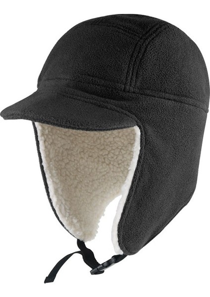 Bisiklet Kayak Kış Rüzgar Geçirmez Polar Kulaklı Şapka (Yurt Dışından)