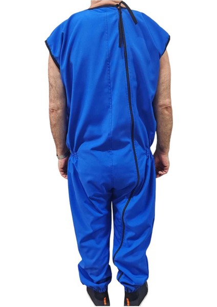 Yazlık Kolsuz Hasta Bakım Kıyafeti Hasta Tulumu Hasta Bakım Sağlık Tulumu Demans Tulum Small Beden fiyatları