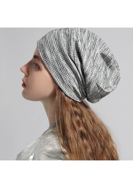 Kadın Dört Mevsim Örme Şapka (Yurt Dışından)