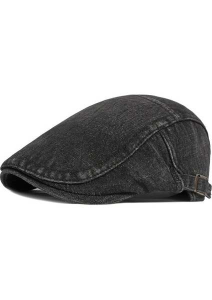 Çok Yönlü Denim Pamuklu Şapka (Yurt Dışından)