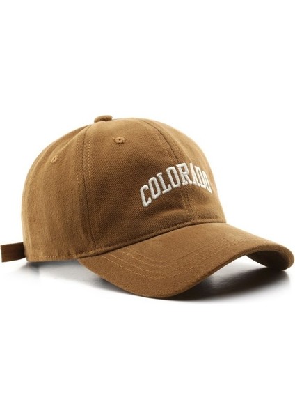 Mektup Işlemeli Sivri Uçlu Beyzbol Şapkası (Yurt Dışından)