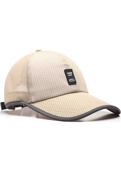 Spor Örgü Erkek ve Kadın Güneşlik Beyzbol Şapkası (Yurt Dışından)