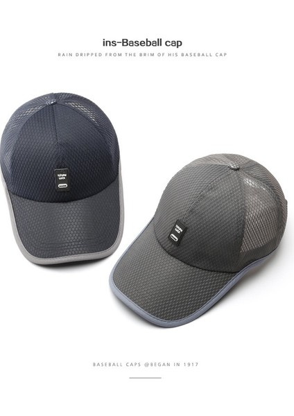 Spor Örgü Erkek ve Kadın Güneşlik Beyzbol Şapkası (Yurt Dışından) modelleri