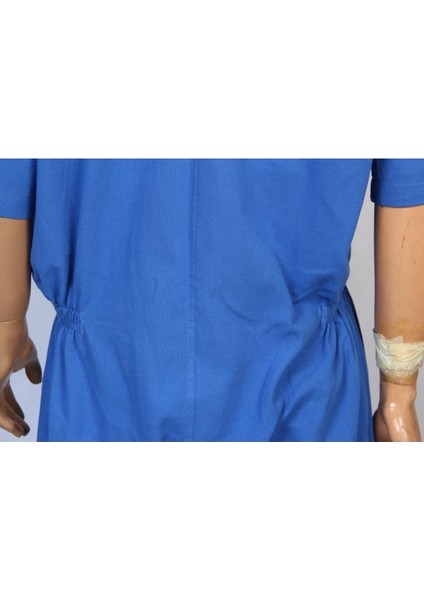 Yeni Nesil Kısa Kol Demans Tulumu Hasta Bakım Kıyafeti Hasta Tulumu - Small fırsatları