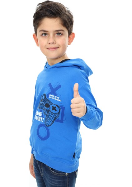 Erkek Çocuk Baskılı Sweatshirt modelleri