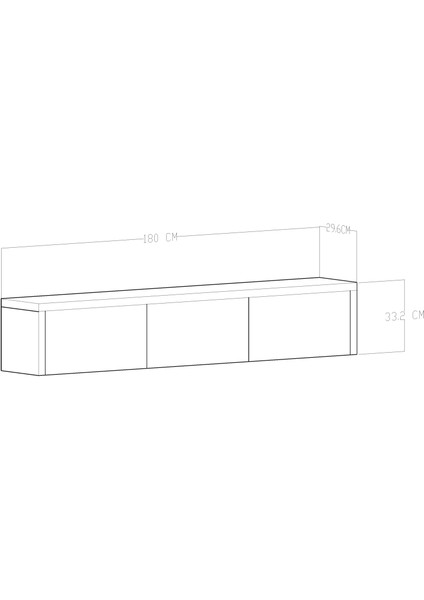 Marilyn Tv Ünitesi 180 cm Beyaz modelleri