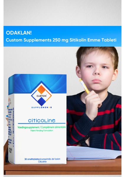 ® 250 Mg Sitikolin Emme Tableti (60 Tablet)