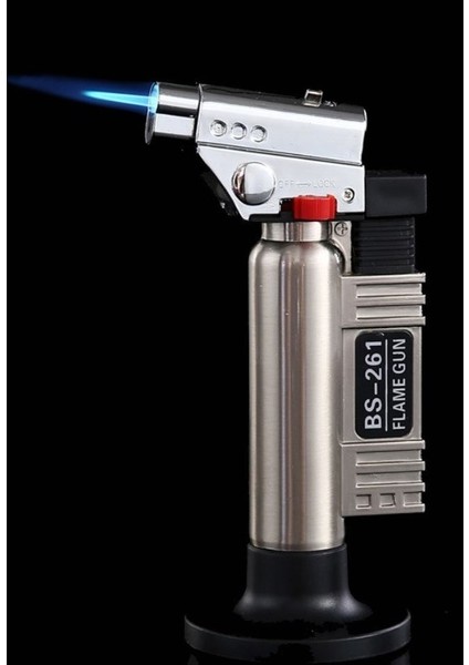 Metal Kasa Torch Pürmüz Çakmak 1300 Derece Isı Tabancası Aşcı Pürmüzü Tıbbi Diş Pürmüzü BS-261