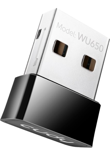 WU650 5ghz 433MBPS, 2.4ghz 200MBPS Wi-Fi Mini USB ADAPTÖR(AC1200 Serisi)