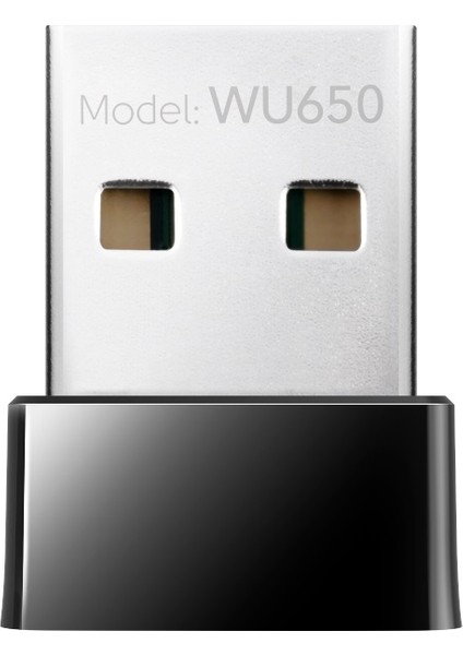 WU650 5ghz 433MBPS, 2.4ghz 200MBPS Wi-Fi Mini USB ADAPTÖR(AC1200 Serisi)