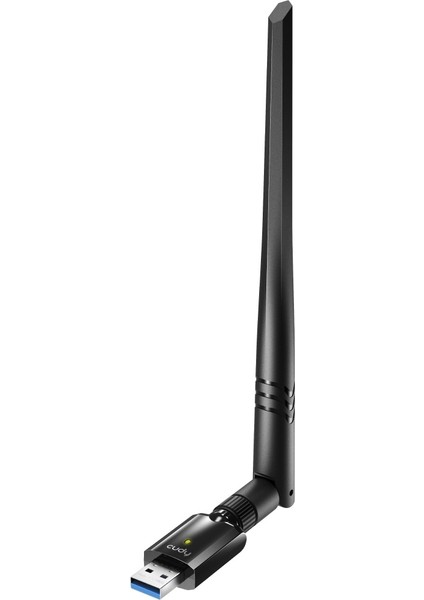 WU1400 5ghz 867MBPS, 2.4ghz 400MBPS, Wi-Fi USB 3.0 Antenli Adaptör