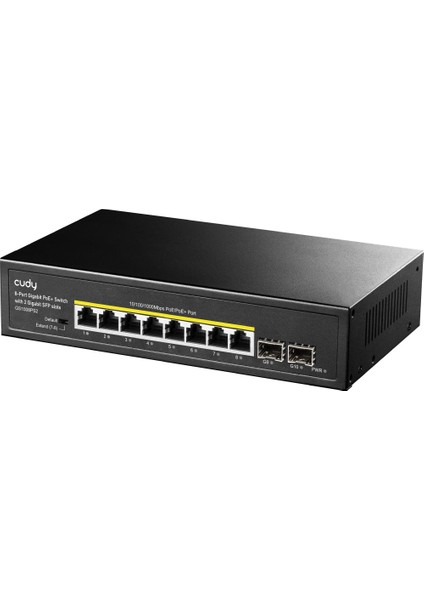 GS1008PS2 8 Port Gigabit 120W 250M Poe+, 2 Gigabit Sfp Switch