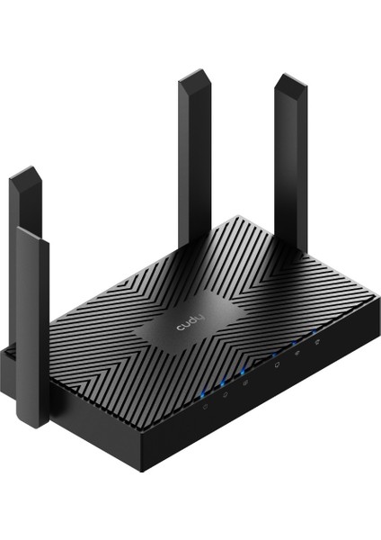 WR3000 5ghz 2402MBPS, 2.4ghz 300MBPS, 4 Port, 4X5DBI Anten Wi-Fi 6 Mesh Router
