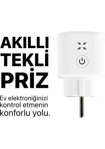 Akıllı Akım Korumalı Priz Wi-Fi/bluetooth