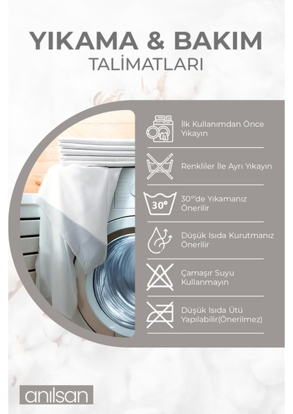 Saten Beyaz Çift Kişilik Nevresim Takımı – 83 Tel, Çarşaf, Nevresim Ve 2 Adet Yastık Kılıfı