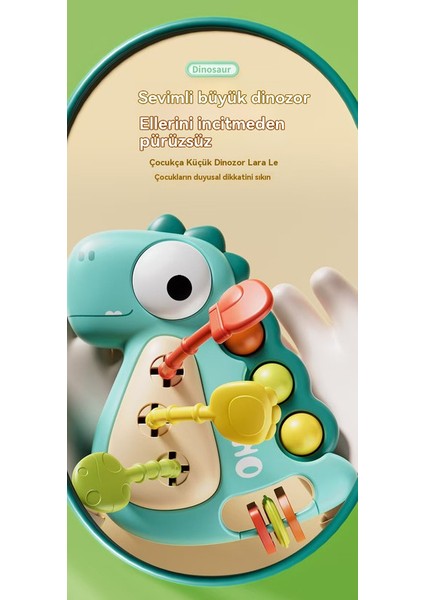 Bebek Dinosaur Lala Le Bebek Finger Uçan Disk Çizim Müzik Bastırma Elleri Çevirme Balı Bulmaca Erken Eğitim Oyunu (Yurt Dışından) fırsatları