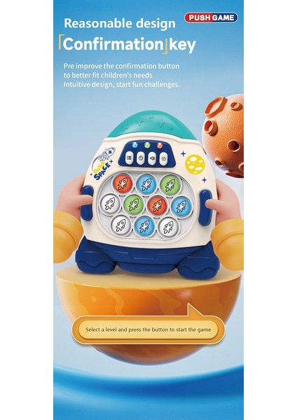 Carrot Cubs Press And Play To Challenge Levels, Real Speed Push Game Machine, Hamster Game Machine, Carrot Family Children's Game (Yurt Dışından)