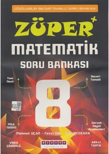 Platon Yayaıncılık 8. Züper Matematik Soru Bankası