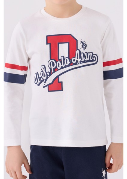 Erkek Çocuk Krem Pijama Takım 50299428-VR071 indirimleri