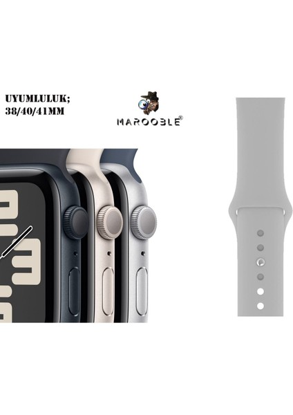 Apple Watch Tüm Kordon Çeşitleri Tüm Apple Watch Modelleriyle Uyumlu (38-40-41 Mm)
