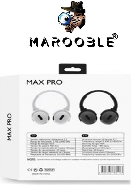 Air Max Pro Kablosuz Kulak Üstü Bluetooth Kulaklik modelleri