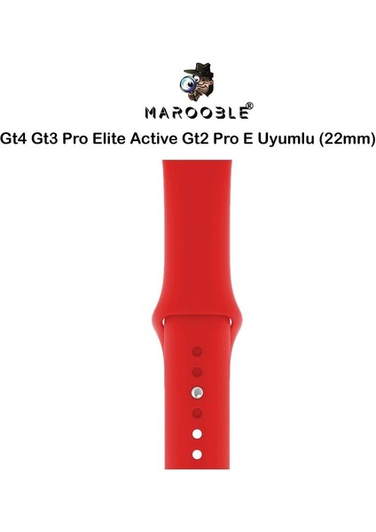Gt4 - Gt3 Pro Elite Active - Gt2 Pro E Uyumlu Akıllı Saat Kordon (22 Mm)