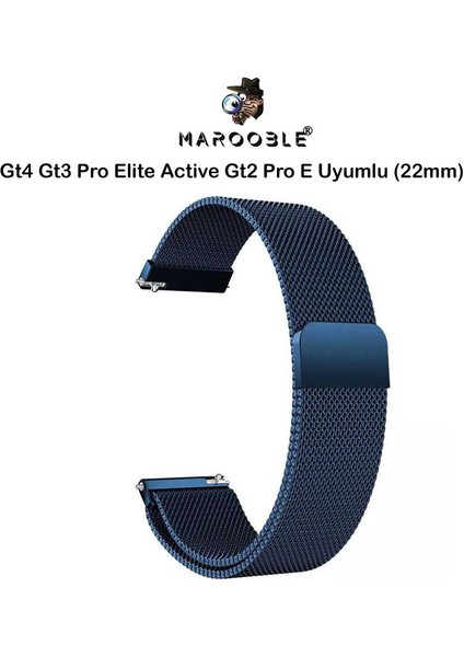 Gt4 - Gt3 Pro Elite Active - Gt2 Pro E Uyumlu Akıllı Saat Kordon (22 Mm)