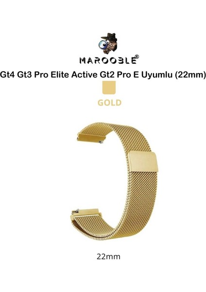 Huawei Gt4 - Gt3 Pro Elite Active - Gt2 Pro E Uyumlu Akıllı Saat Kordon (22 Mm)