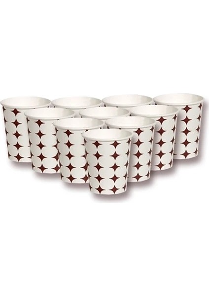 6,5 Oz Karton Bardak, Kullan At, Tek Kullanımlık, Çay Bardağı, Kahve Bardağı