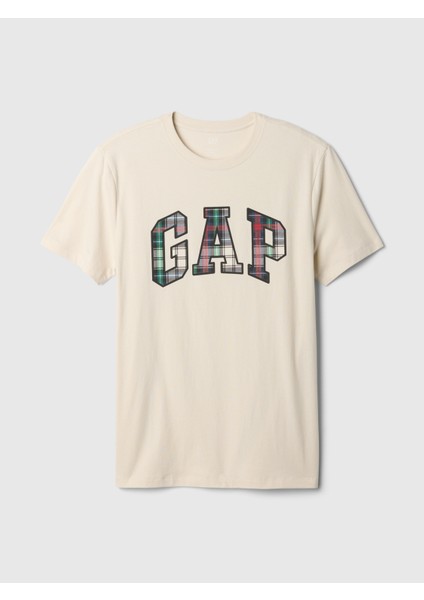 Erkek Bej Everyday Soft Gap Logo T-Shirt