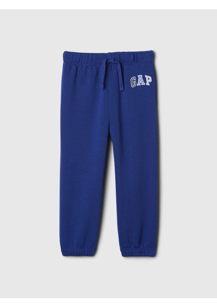 Erkek Bebek Koyu Mavi Gap Logo Relaxed Pull-On Fleece Jogger Eşofman Altı