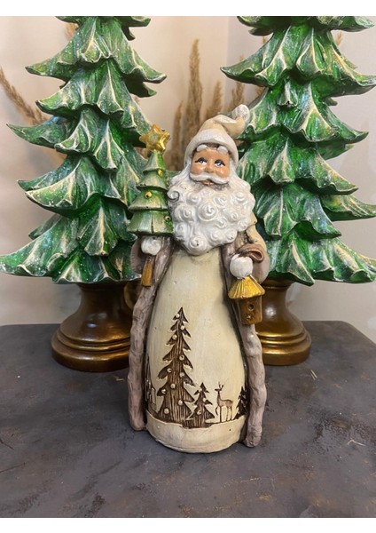 Fener Tutan Noel Baba Polyester Biblo modelleri