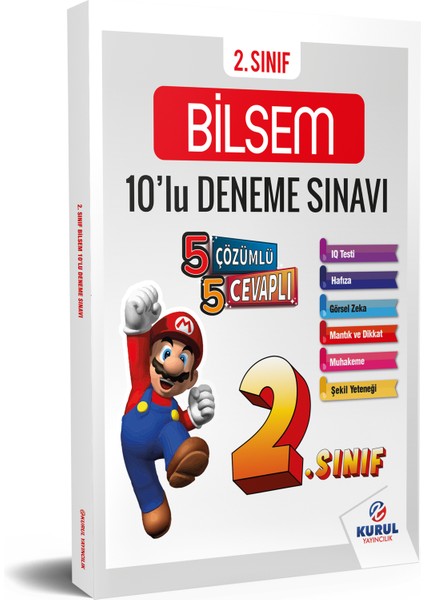 2025 2. Sınıf BİLSEM Hazırlık Çözümlü 10 Deneme Sınavı