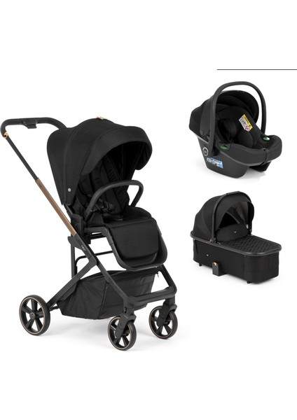 Neo 2 Portbebeli Travel Sistem Bebek Arabası Black Gold