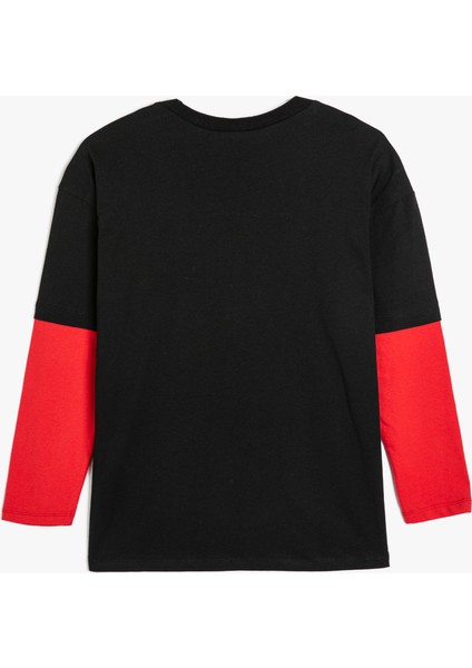 Noel Baba Sweatshirt Yılbaşı Temalı Uzun Kollu Bisiklet Yaka Pamuklu fiyatları