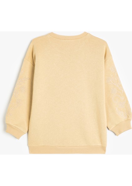 Basic Sweatshirt Şardonlu Bisiklet Yaka fiyatları