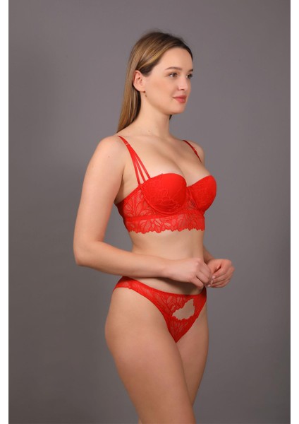 4166 Dantelli Bralet Sütyen Takım fiyatları