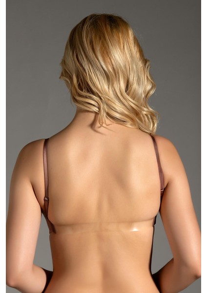 8310 Kadın Sırtı Şeffaf Desteksiz Sütyen modelleri