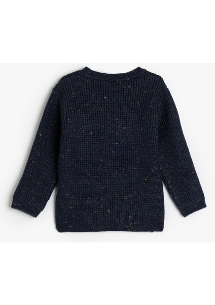 Basic Triko Kazak Uzun Kollu Yuvarlak Yaka fiyatları