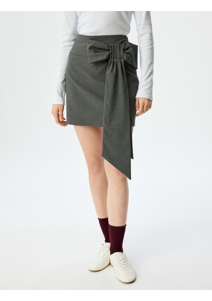 Mini Fiyonk Detaylı A Kesim Etek modelleri