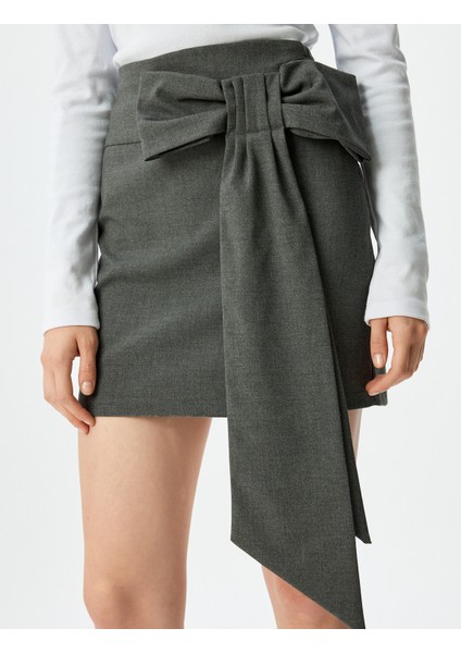 Mini Fiyonk Detaylı A Kesim Etek indirimleri