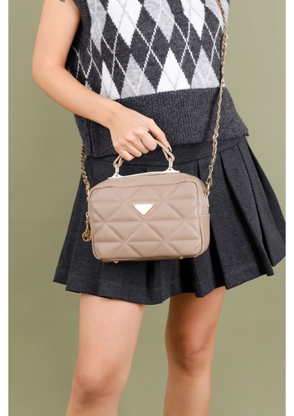 Scener Kadın Zincir Askılı El Çantası ve Çapraz Çanta