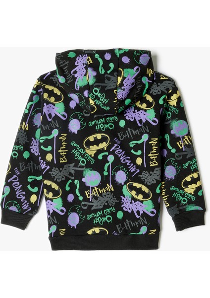 Batman Kapşonlu Sweatshirt Lisanslı Uzun Kollu fiyatları