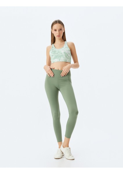 Yüksek Bel Dar Kalıp Yumuşak Tuşe Spor Tayt fiyatları