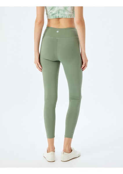 Yüksek Bel Dar Kalıp Yumuşak Tuşe Spor Tayt fırsatları