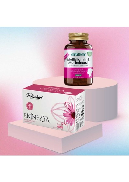 Multivitamin & Multimineral 30 Tablet + Ekinezya Çayı 20'li