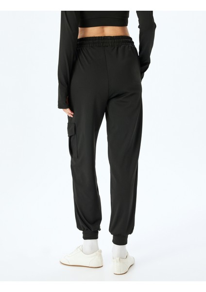 Kargo Cepli Beli Bağcıklı Rahat Kalıp Jogger Eşofman Altı fırsatları