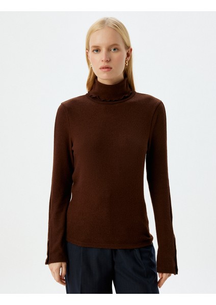 Balıkçı Yaka Body Yumuşak Dokulu Uzun Kollu Manşetleri Düğme Detaylı modelleri