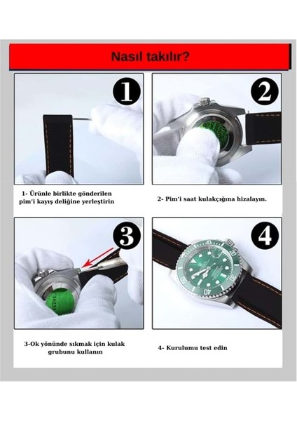 Swatch Deri Kayış - MB - 19MM