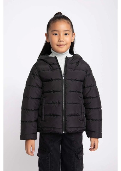 A0838 Su Itici Kapüşonlu Şişme Mont fırsatları